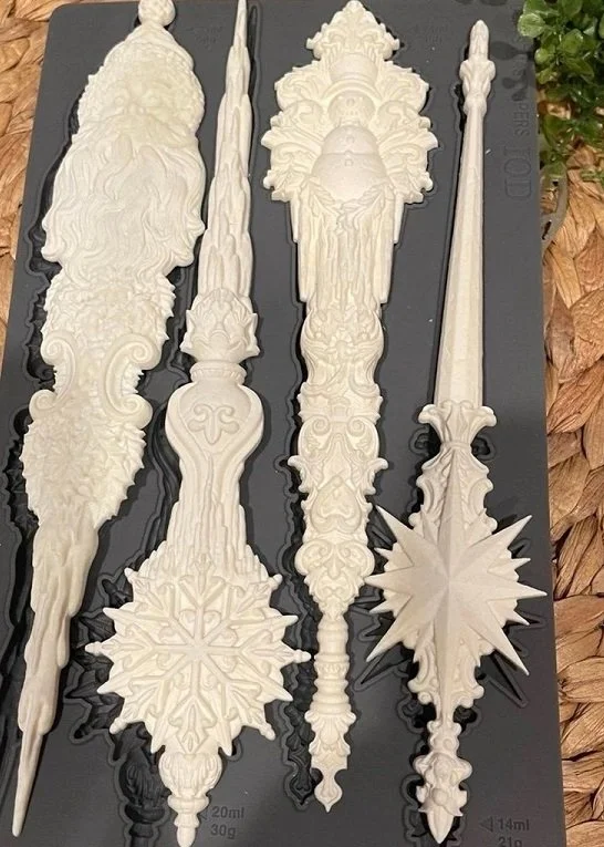 Christmas Tapers resin casting.jpg