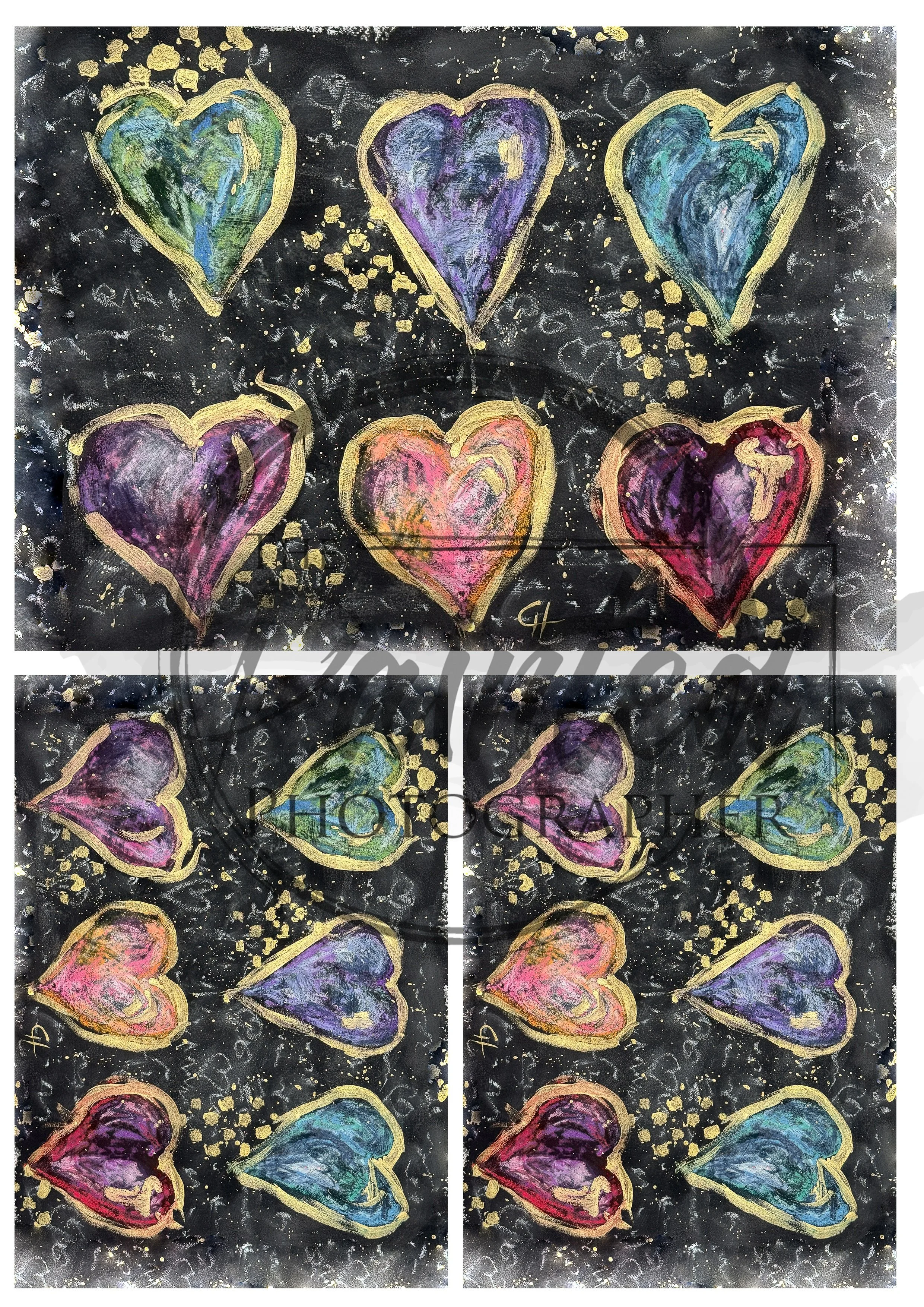 Golden Glow Multiple Rice Paper