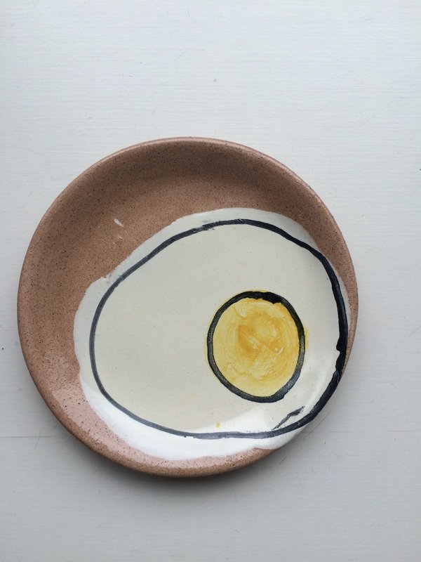 Lorenzo. Egg on plate. 2016