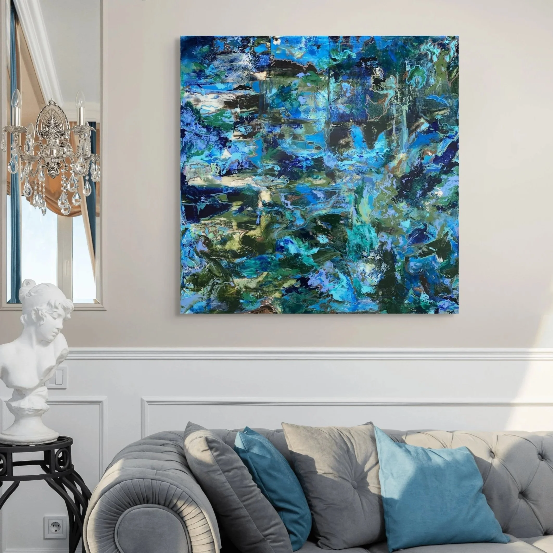 Poetry in Color (36 x 36in)