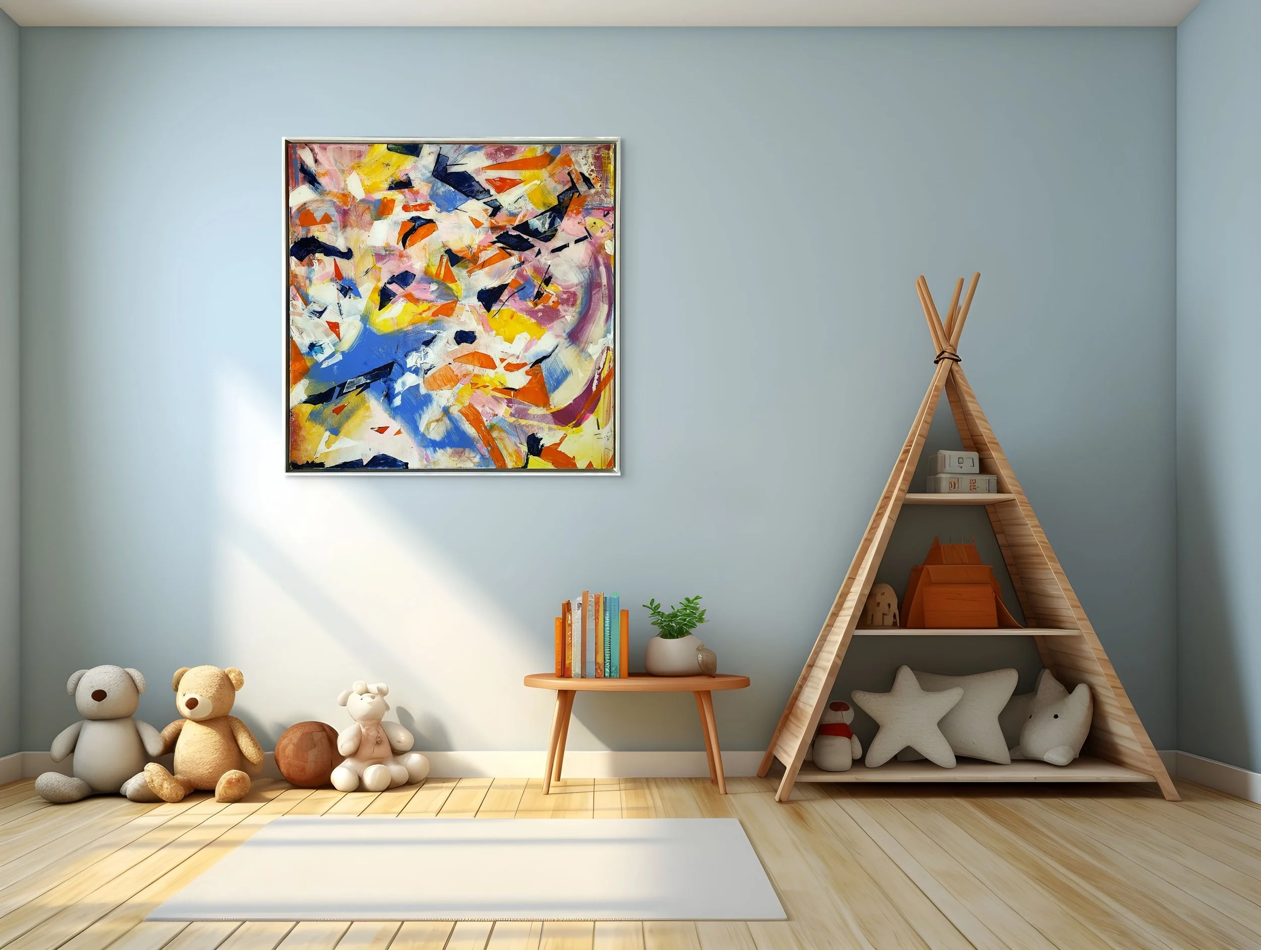 Today is going to be a fun day (36 x 36in)