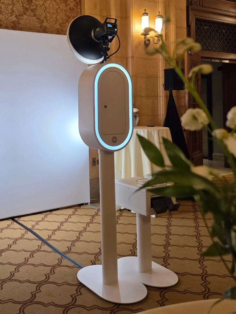 The Nova photo booth at the Fort Garry Hotel in Winnipeg