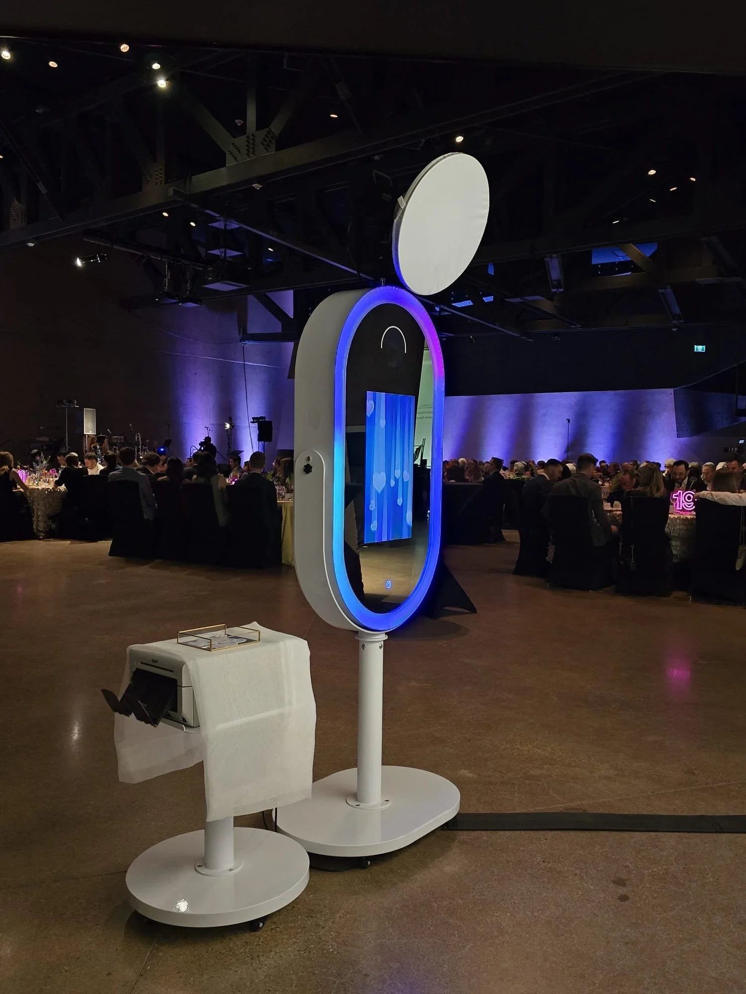 Luxe photobooth at Winnipeg's RBC Convention Centre