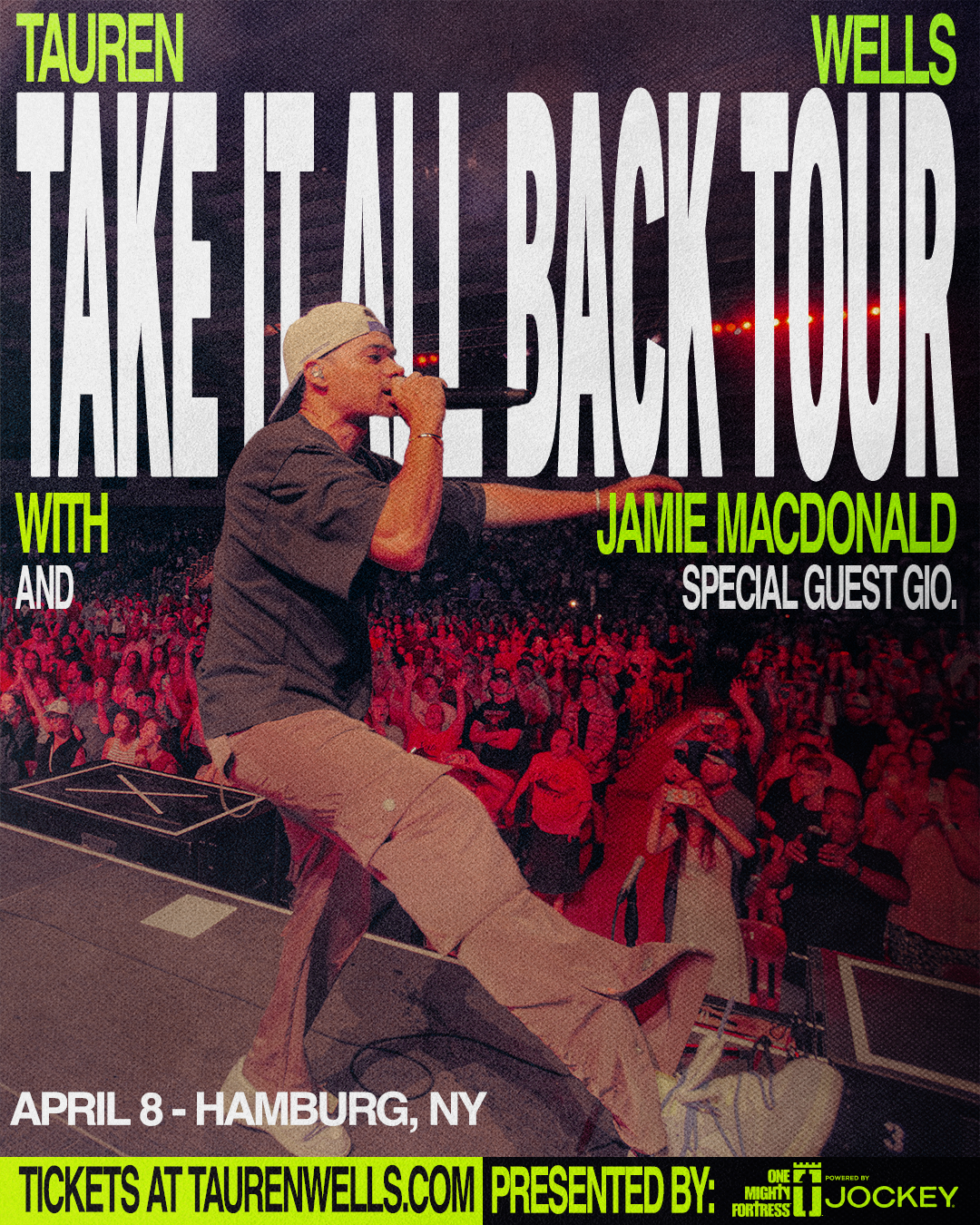 Tauren Wells Take It All Back Tour
