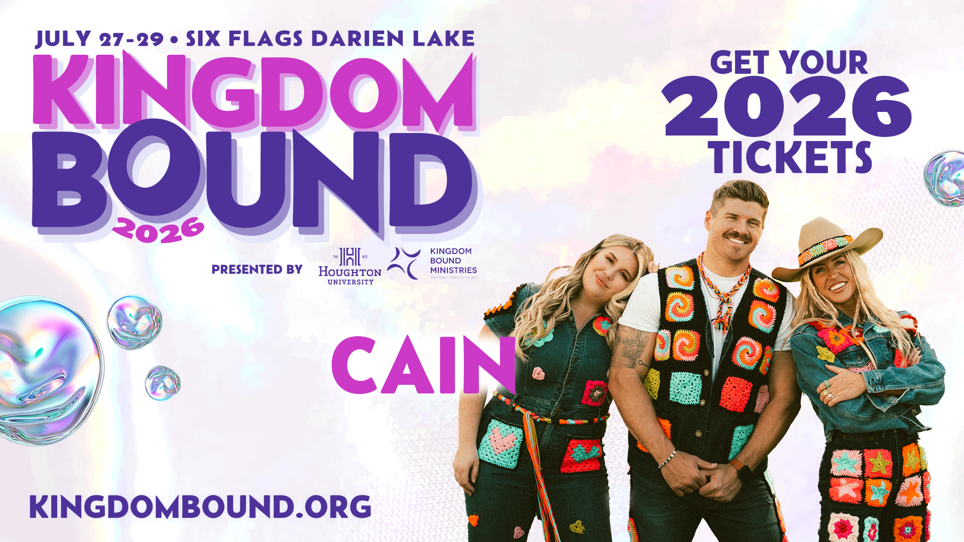 Kingdom Bound 2027 Schedule