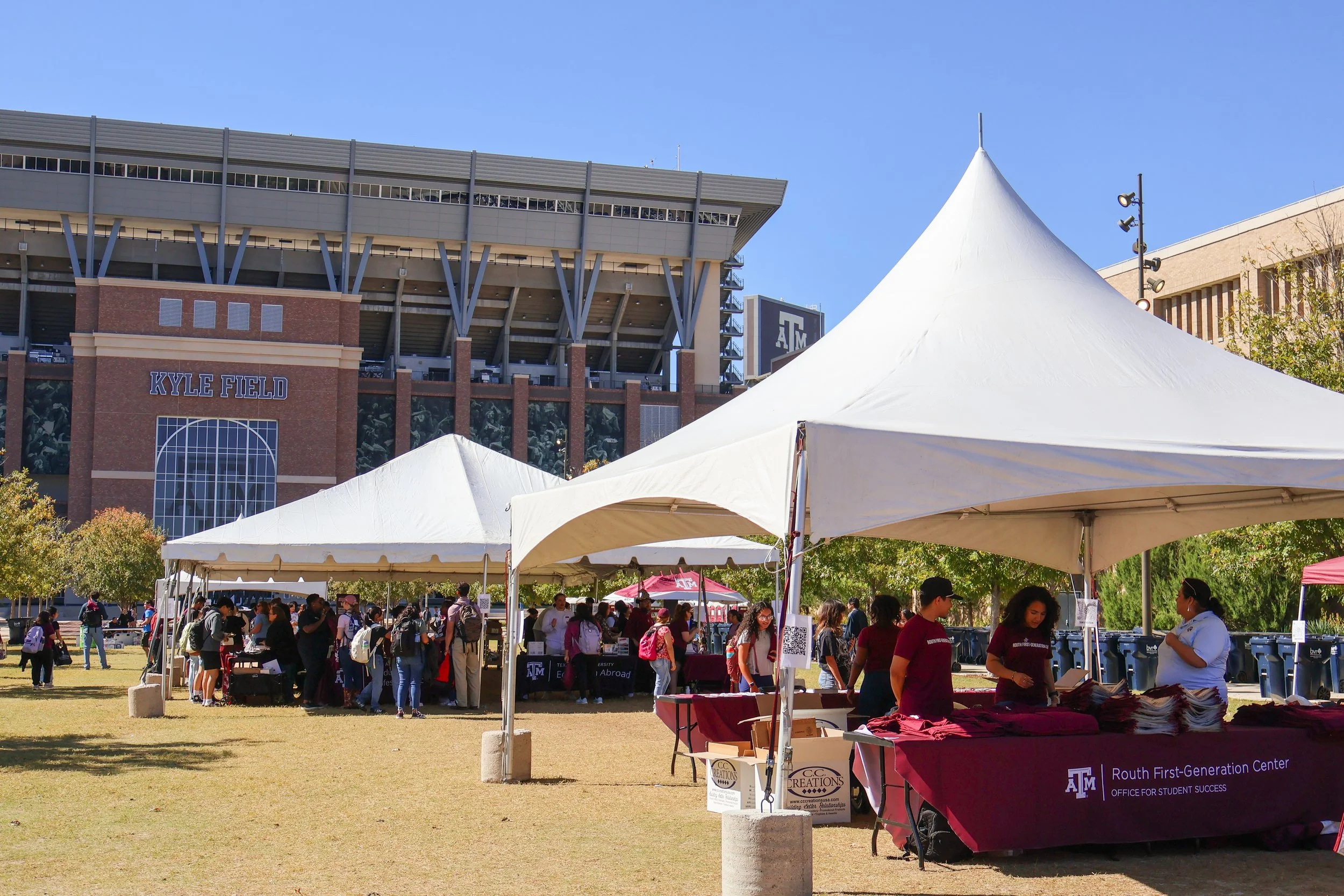 Kyle Field Tents