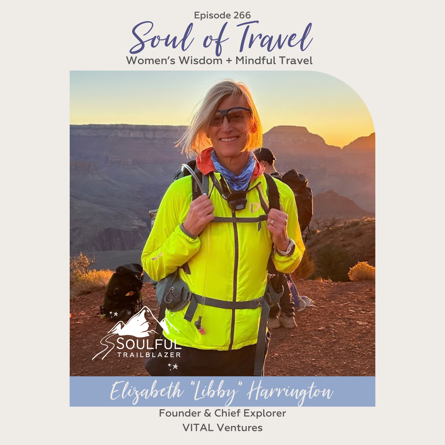 Episode 266 - Soulful Trailblazer Honoree: Elizabeth (Libby) Harrington of VITAL Ventures