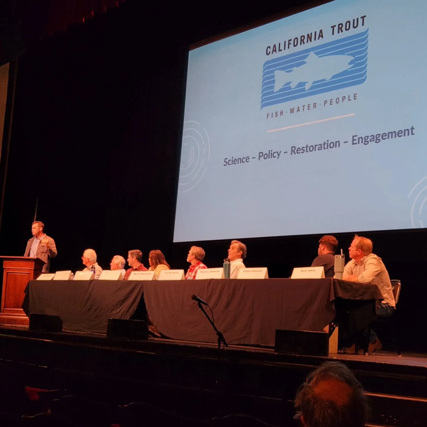 Had a great time at couple of weeks ago at Save Santa Barbara Steelhead Town Hall. Great panel, films, and discussions.