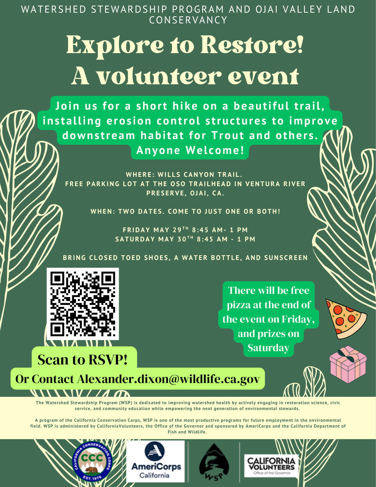 Volunteer Event - Explore and Restore: A volunteer restoration event on Wills Canyon Trail