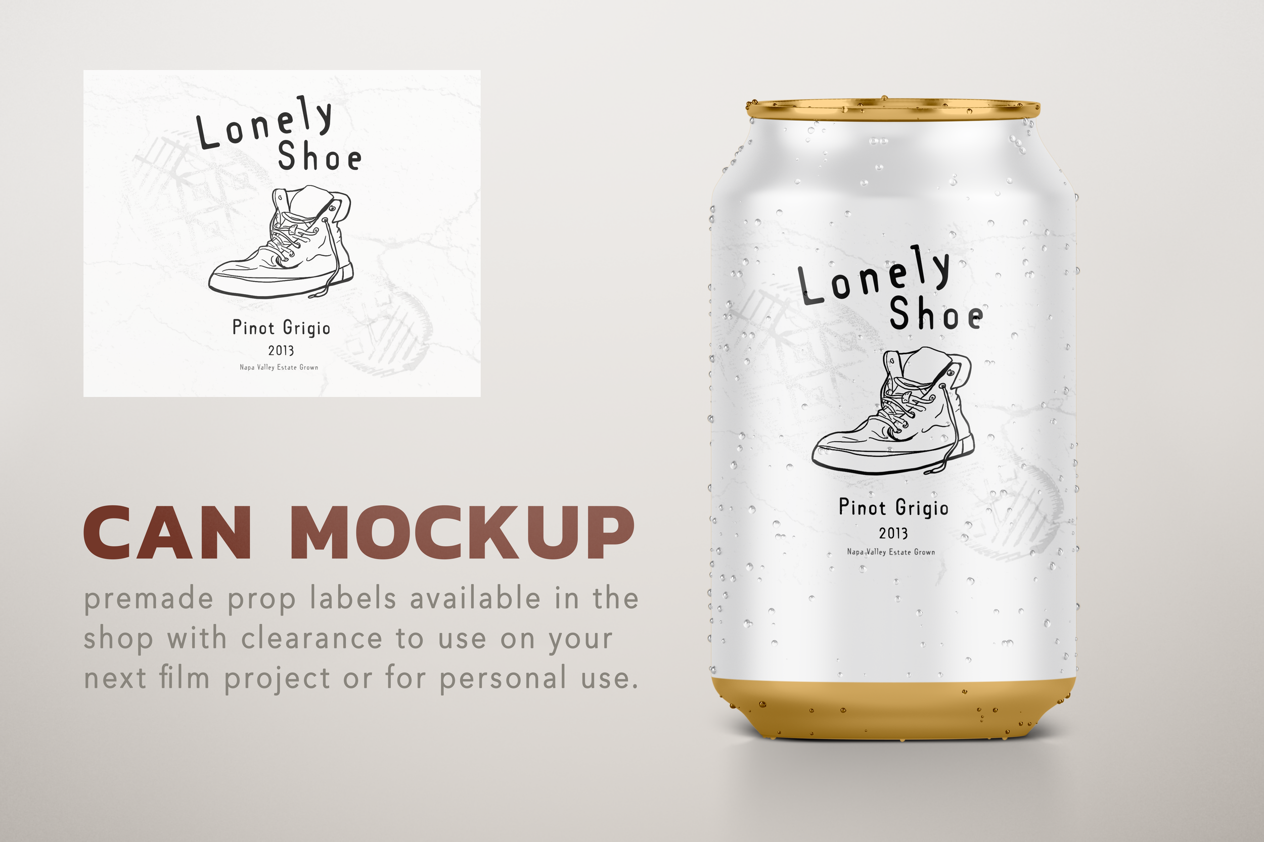 can mockup lonely shoe gold.png
