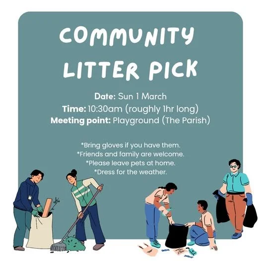 Community Litter Pick - The Parish Llanilltern Village