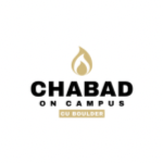 Chabad on Campus logo with a flame icon above the text