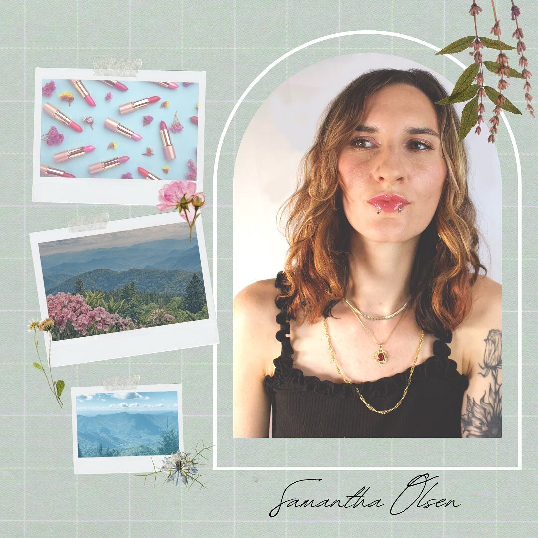 I think it&rsquo;s time I introduce myself!  My name is Samantha Olsen and I am the lead makeup artist and owner of Blue Waves Studio in Asheville 🌸✨

All the cascading, translucent blue waves ~ 🌊🏞 mountains ~ here are forever, a dreamy source of 