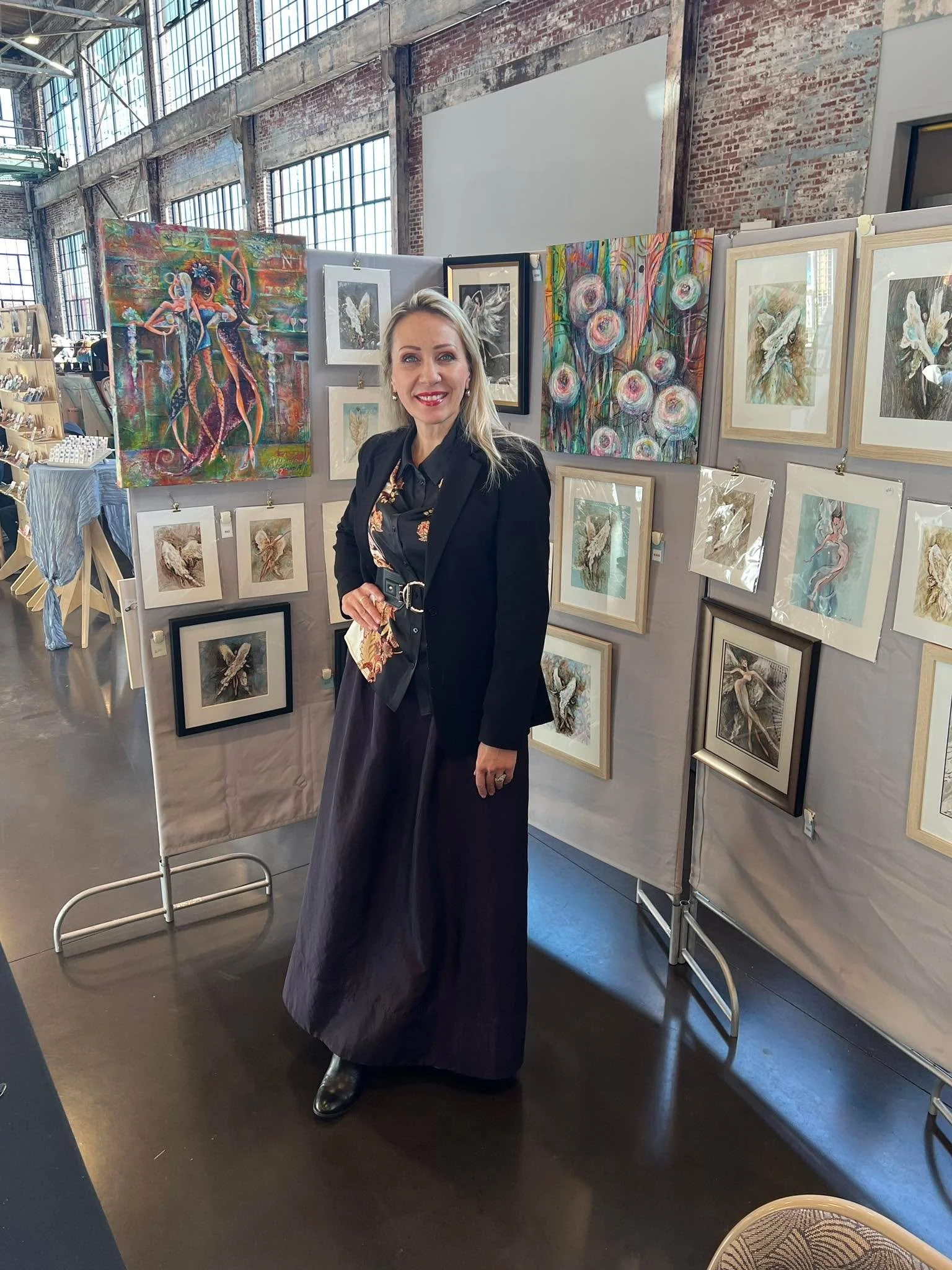 This weekend! 
All set up and ready! ✨

Providence Artisans Holiday Premiere