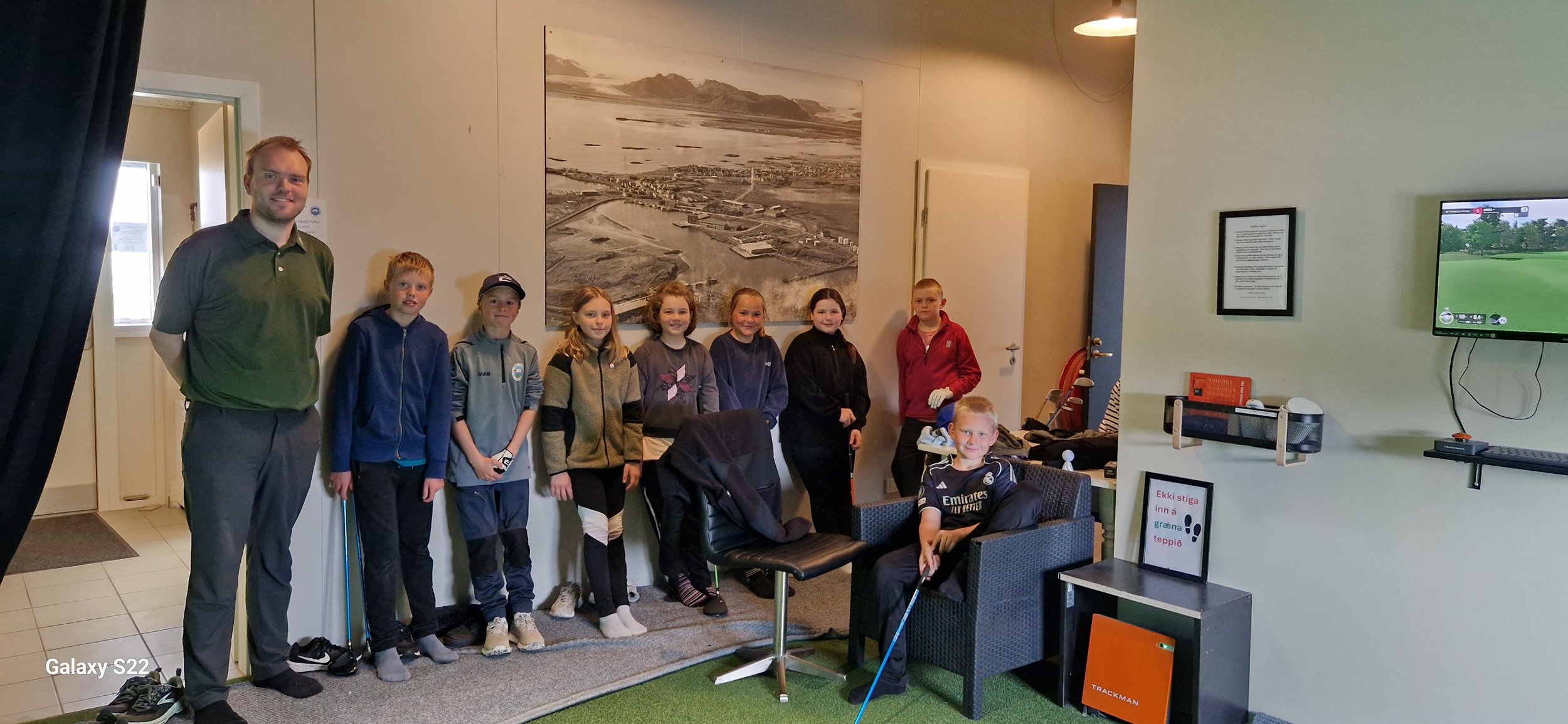 Golfæfingar barna og unglinga