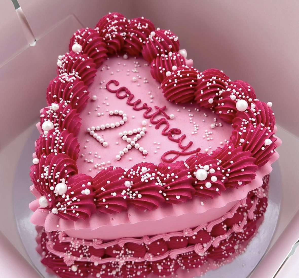 15+ Pink Heart Cake Designs You Will Love!
