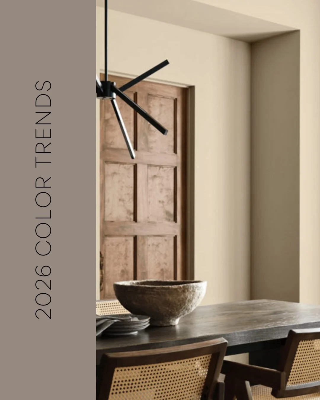 Our creative designers have spoken and picked their top 4 color trends for 2026, and they&rsquo;re made for color drenching. From Universal Khaki to rich Sable and softly romantic Lavender, these hues turn every wall into a statement and wrap the who