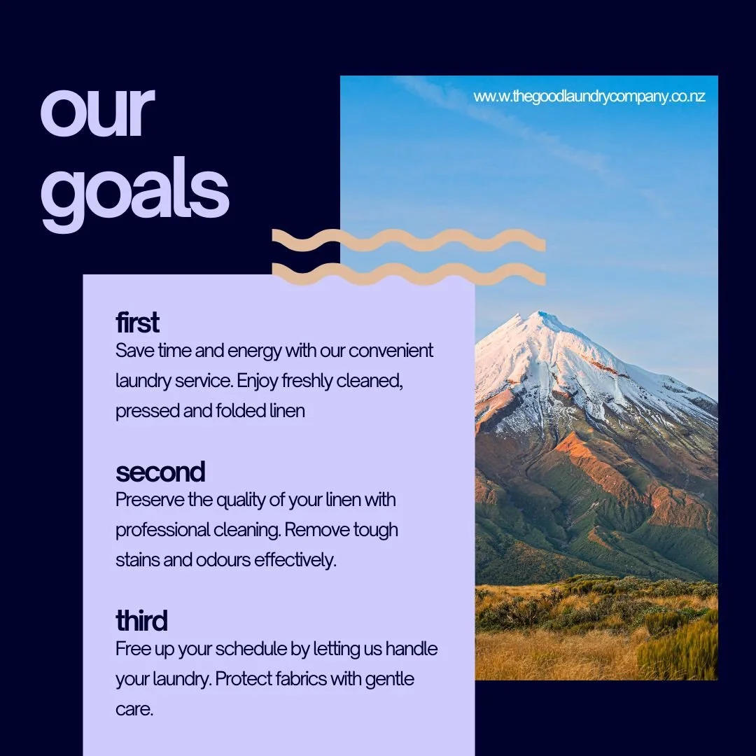 Our goals are simple: make your life easier! 🌟
First - Save time and energy with our convenient laundry service. Enjoy freshly cleaned, pressed and folded linen without the hassle.
Second - Preserve the quality of your linen with professional cleani