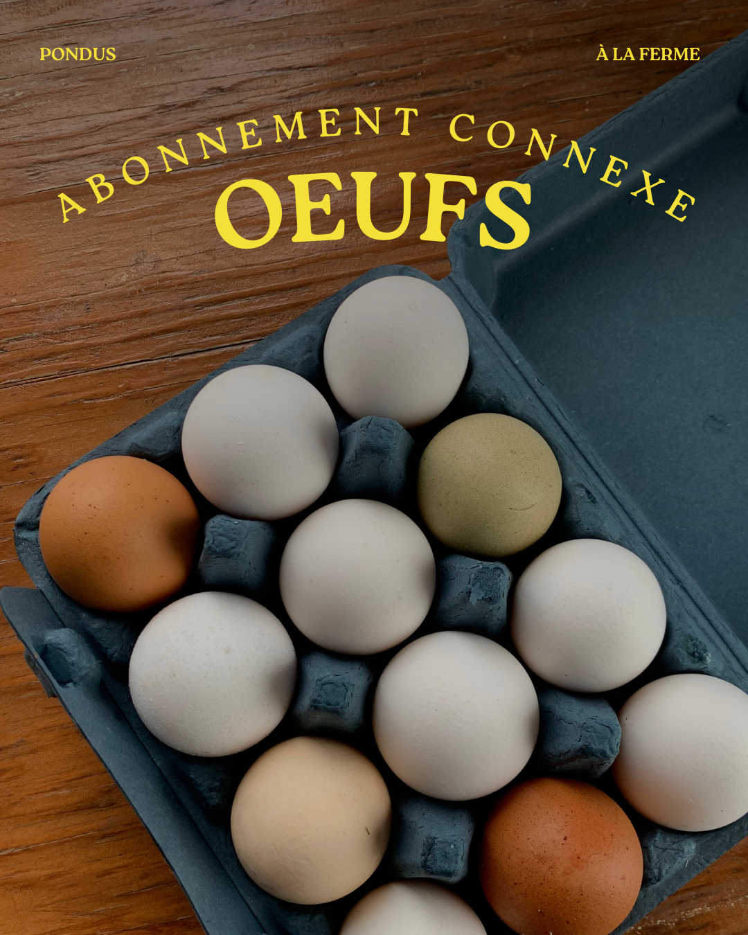 Abonnement - Oeufs de la ferme