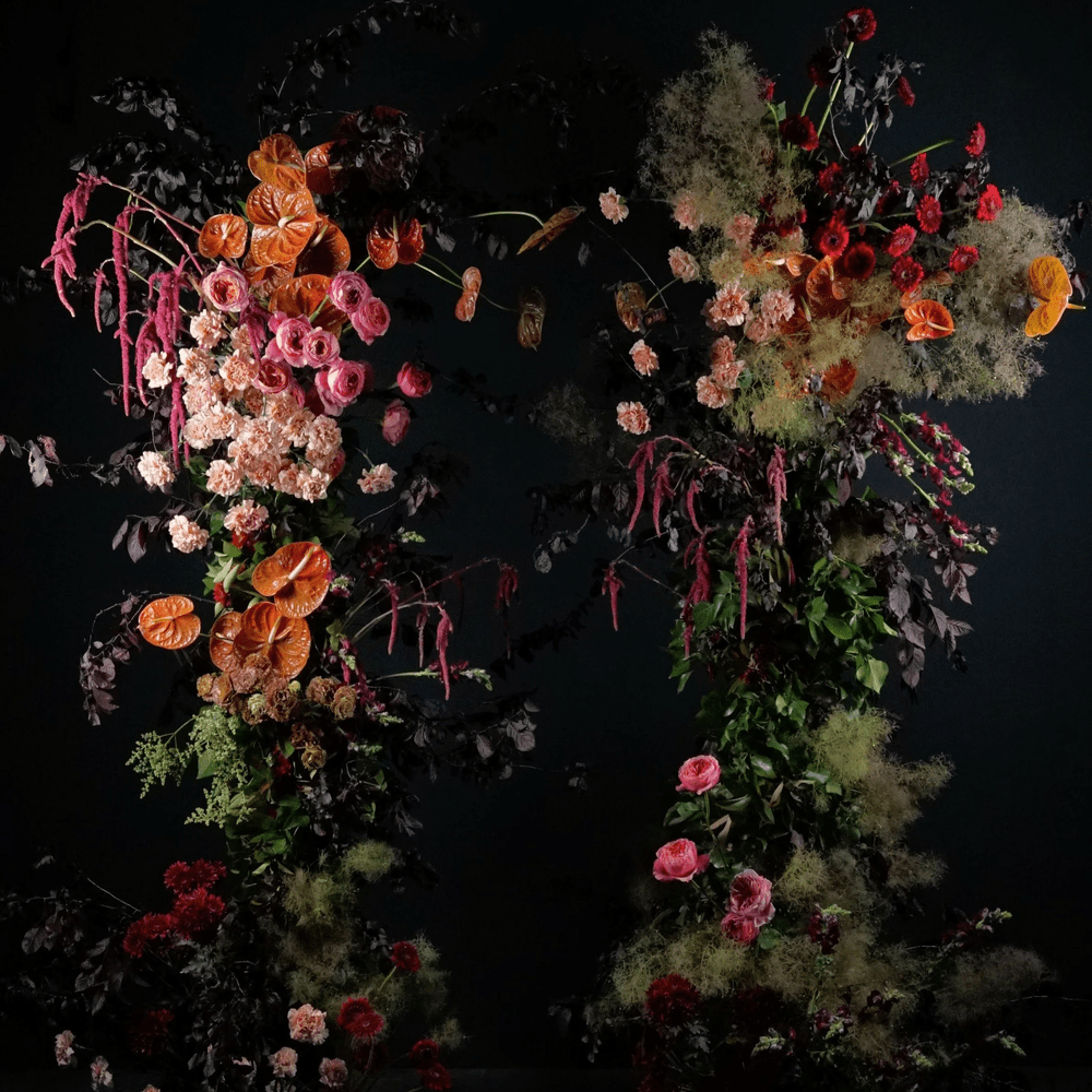 Arco floral de ceremonia