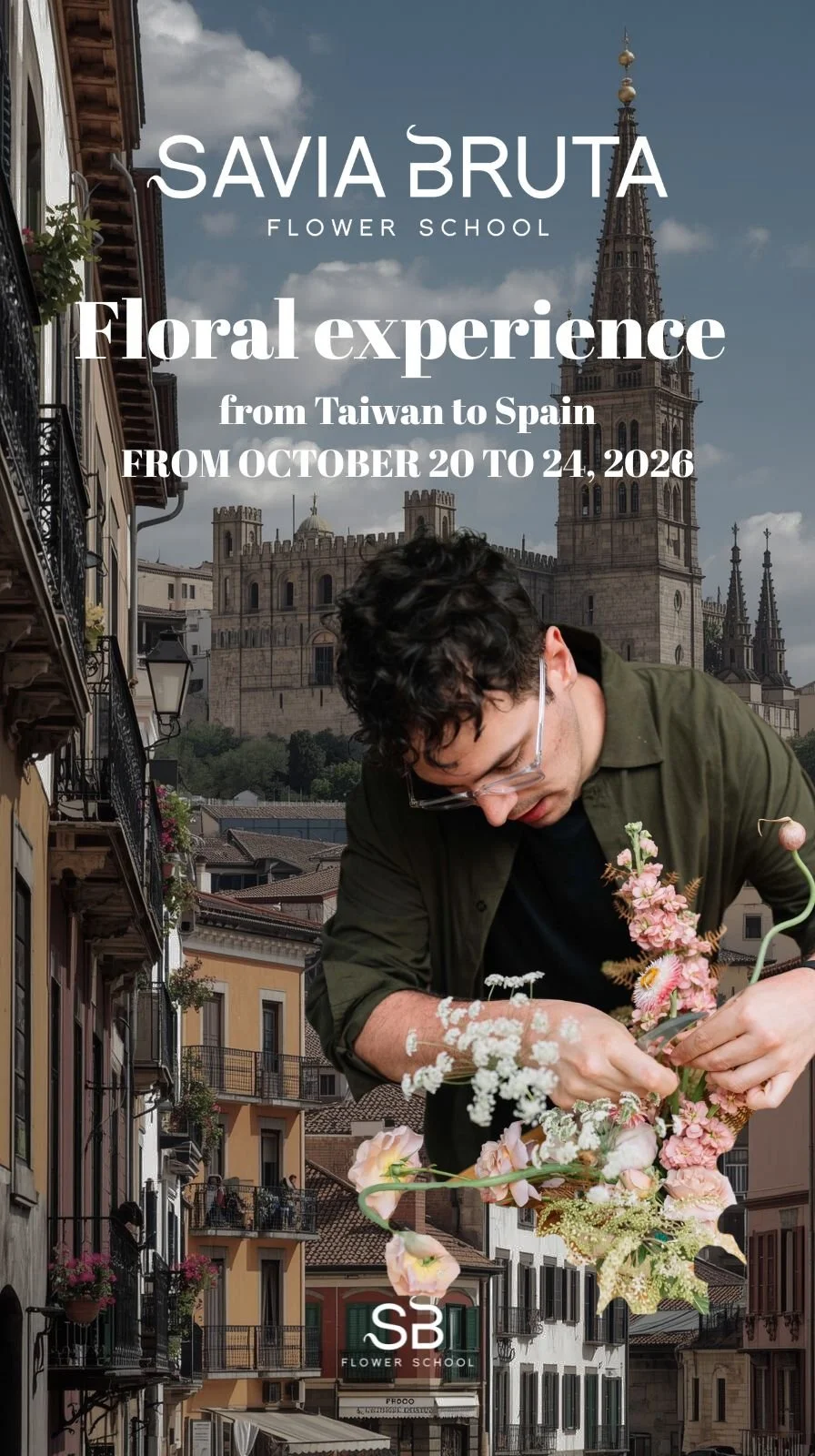 FLORAL EXPERIENCE from Taiwan to Spain - A single payment