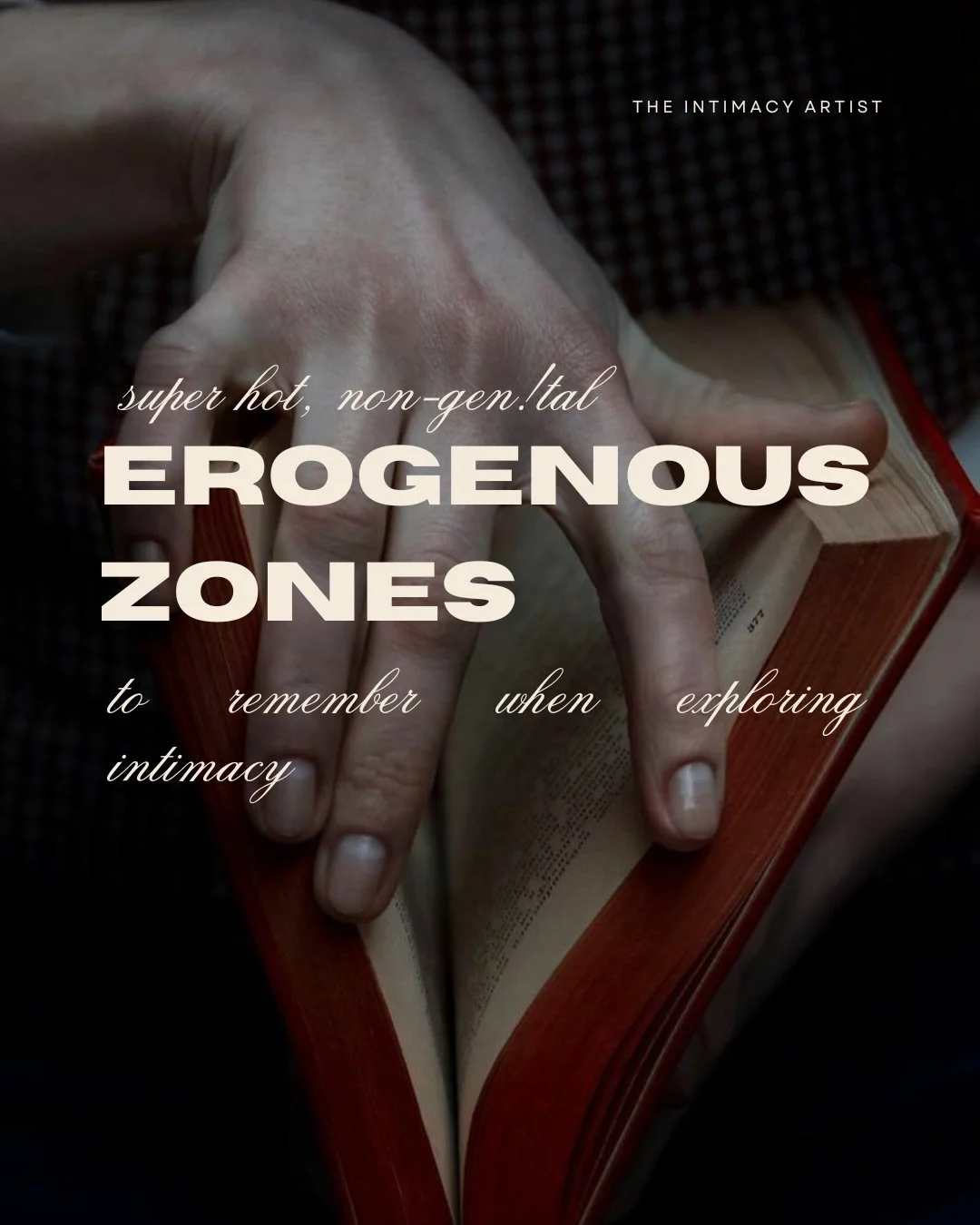 SUPER HOT, NON-GEN!TAL EROGENOUS ZONES TO REMEMBER WHEN EXPLORING INTIMACY🫧

The way intimacy and s//x is portrayed is usually fast and straight to the gen!tals.

This skips the juiciest part though.

The part where you get to marvel and long for yo