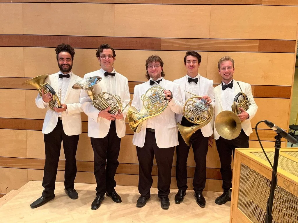 Spencer offers world class french horn private instruction online.