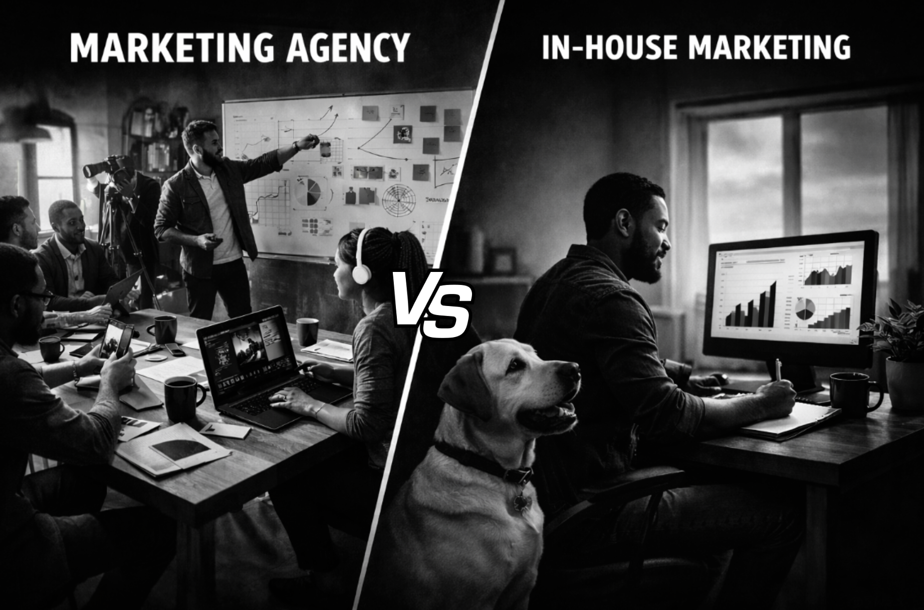 Choosing Between an Agency and In-House? Here’s What Actually Works for B2B