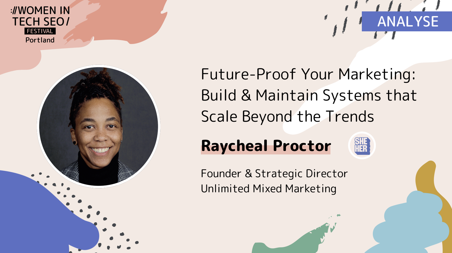 UMM Founder, Raycheal Proctor will be speaking at WTSFest Portland 2026