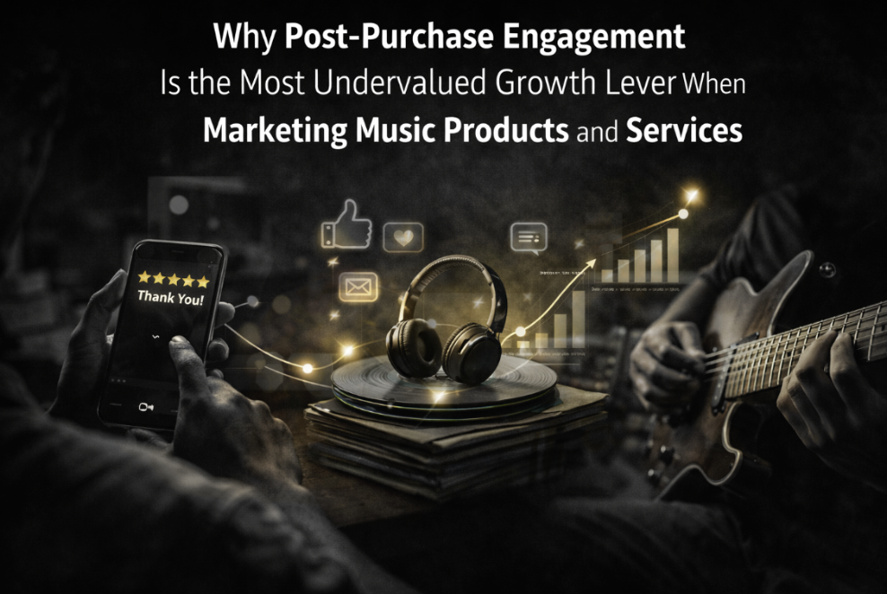 Post-Purchase Marketing for Music Orgs:     The Most Overlooked Growth Strategy