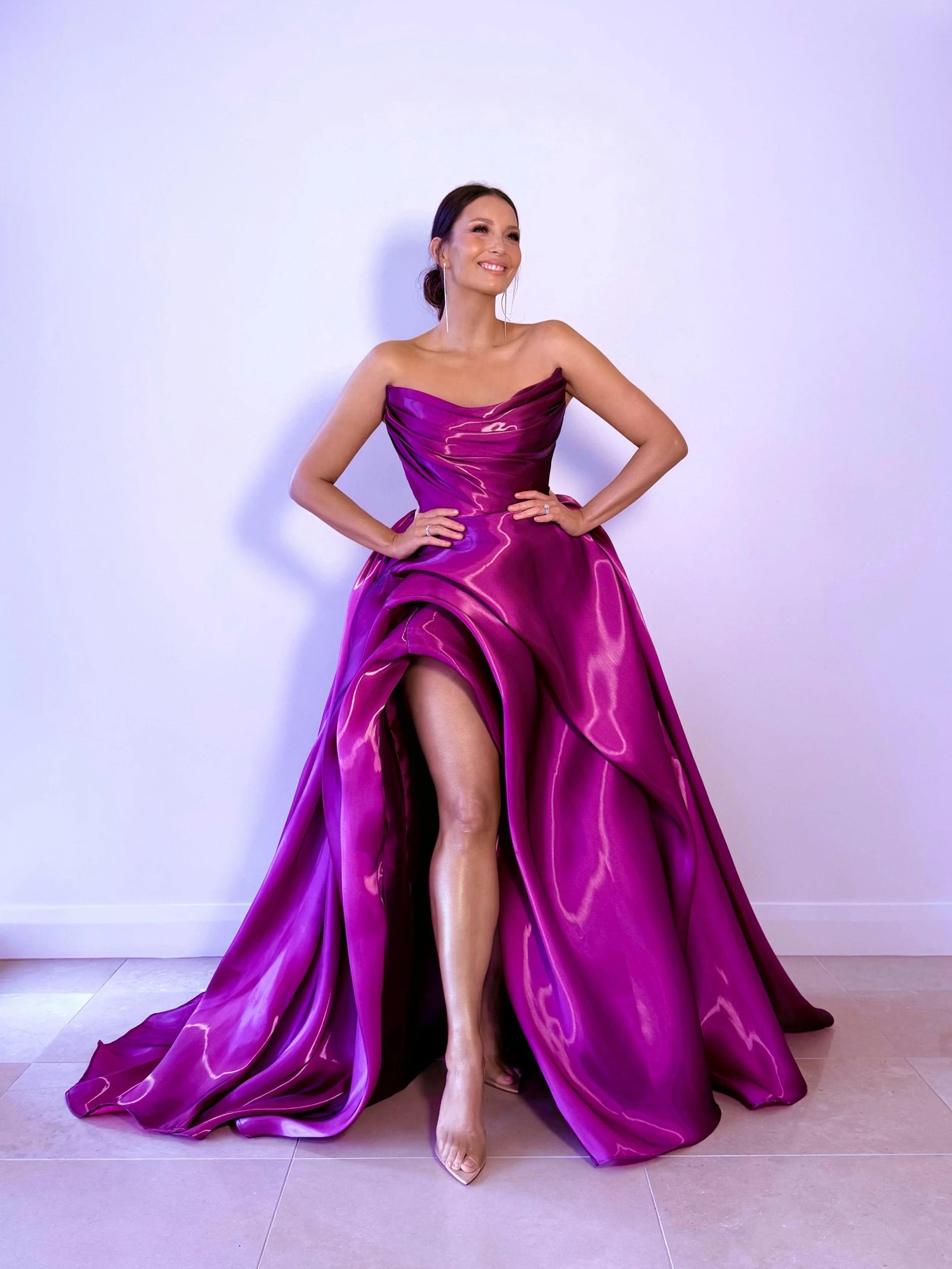 Still frothing over this dress 💥🍇 So excited for the Logies next weekend &amp; to show you what we&rsquo;ve been cooking up 😘