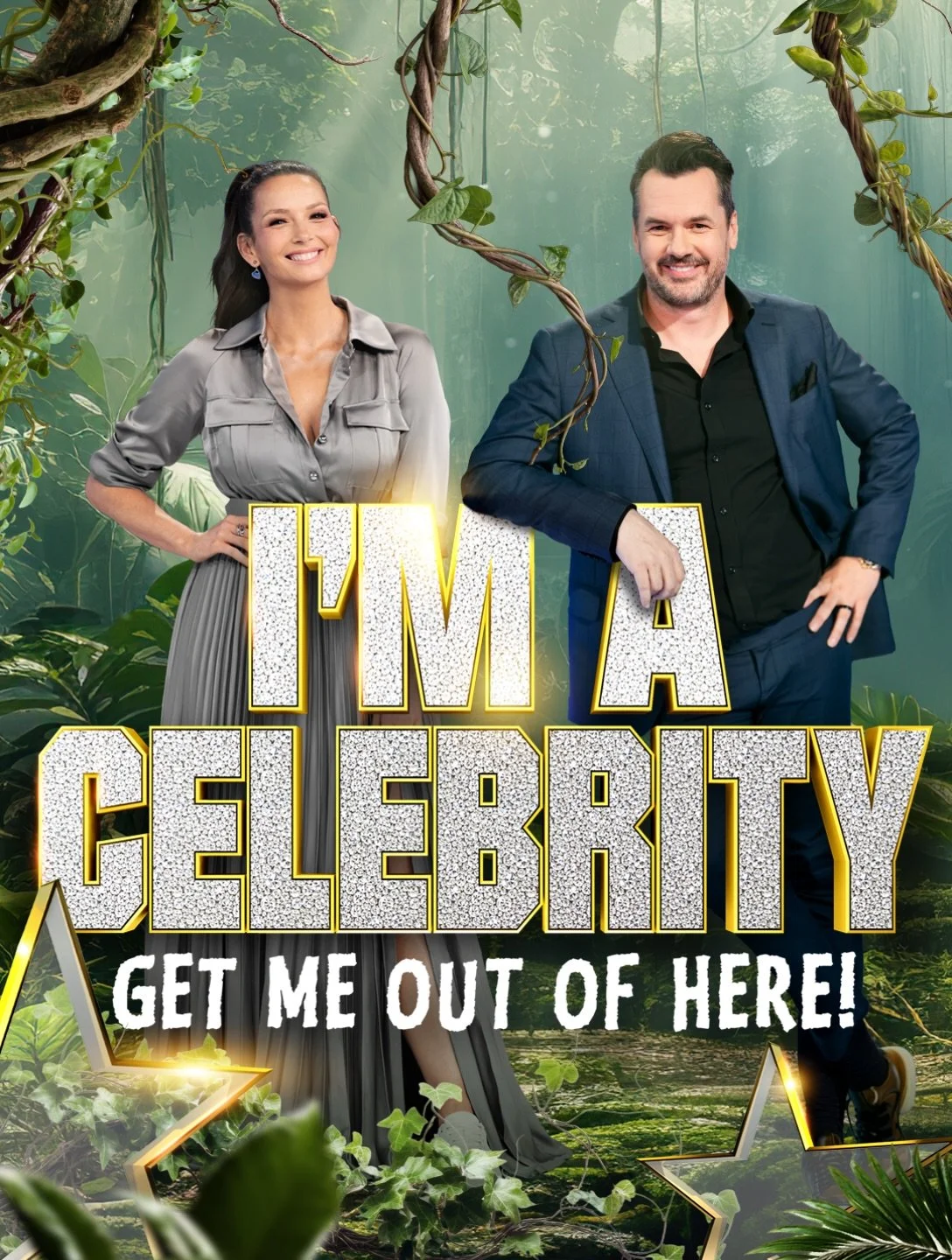 The cat&rsquo;s outta the bag! We&rsquo;re going to the jungle babyyyyy! 🦁💥 It&rsquo;s a huge honour to be hosting @imacelebrityau alongside the hilarious @jimjefferies &hellip;a show I am a genuine fan of, and have watched from the comfort of my c