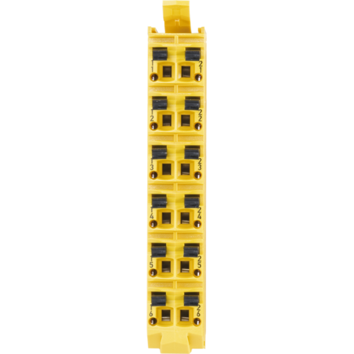 X20TB72 X20 terminal block safety, 12pin, 240 V —