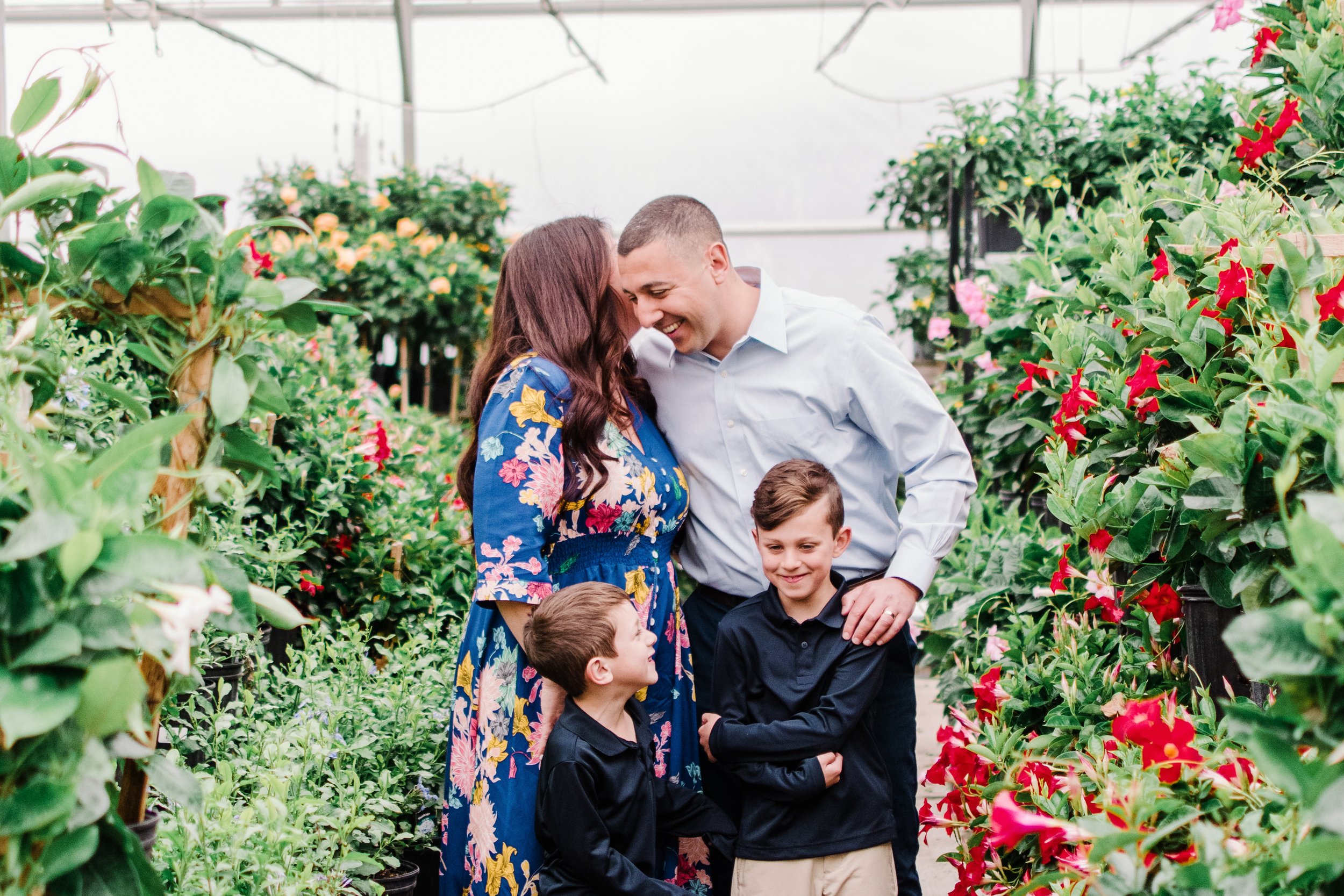 Family Session | Van Wilgen's Garden Center, North Branford, CT