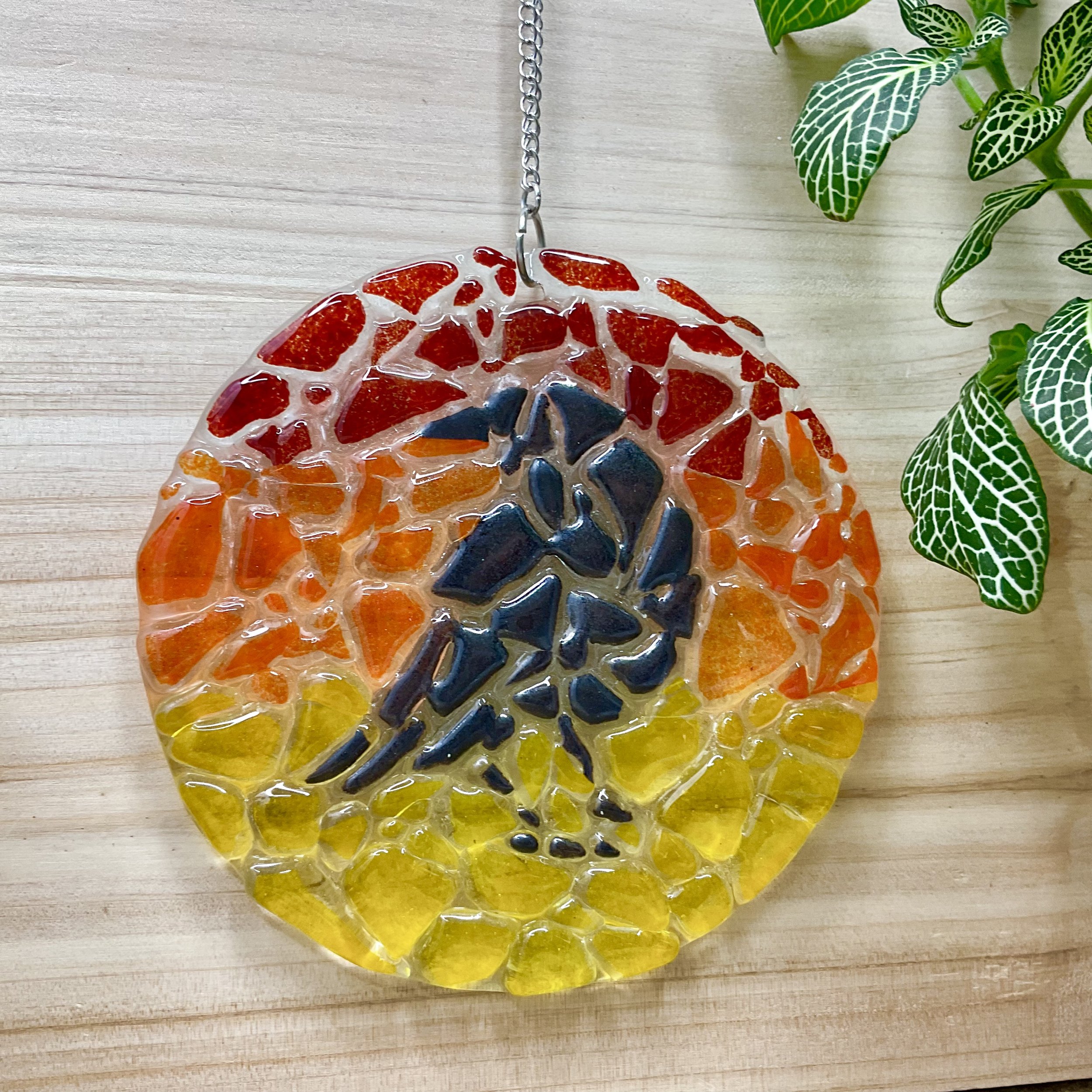 Circle Silhouette Sun-catcher (Est. 1hr)
