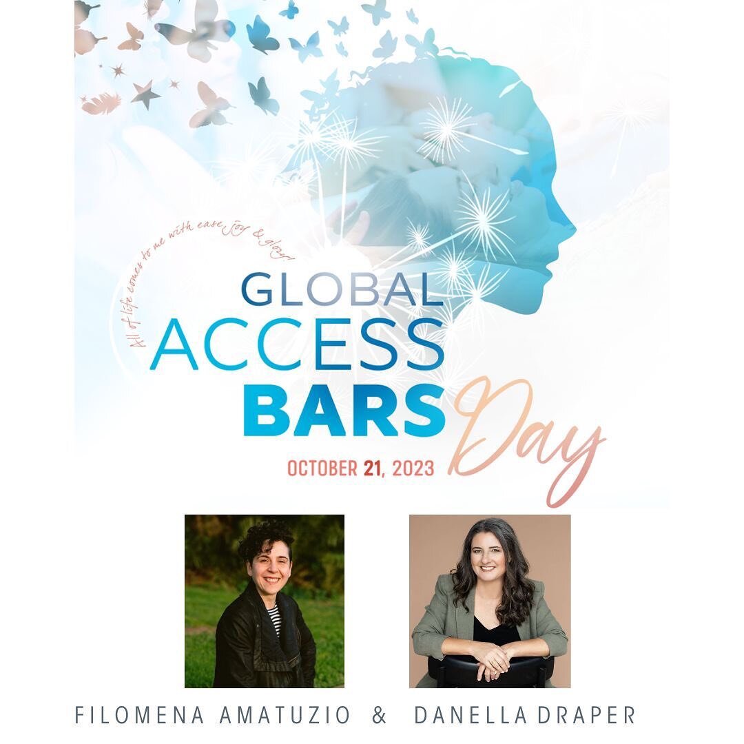 Creating more of us!!! ❤️
Filomena &amp; Danella for the Global Access Bars day!
What possibilities can we create together?
What else is truly possible beyond this reality??

✨CLASS DETAILS✨
Global Access Bars Day
WHEN: October 21, 2023
TIME: 5:00pm 