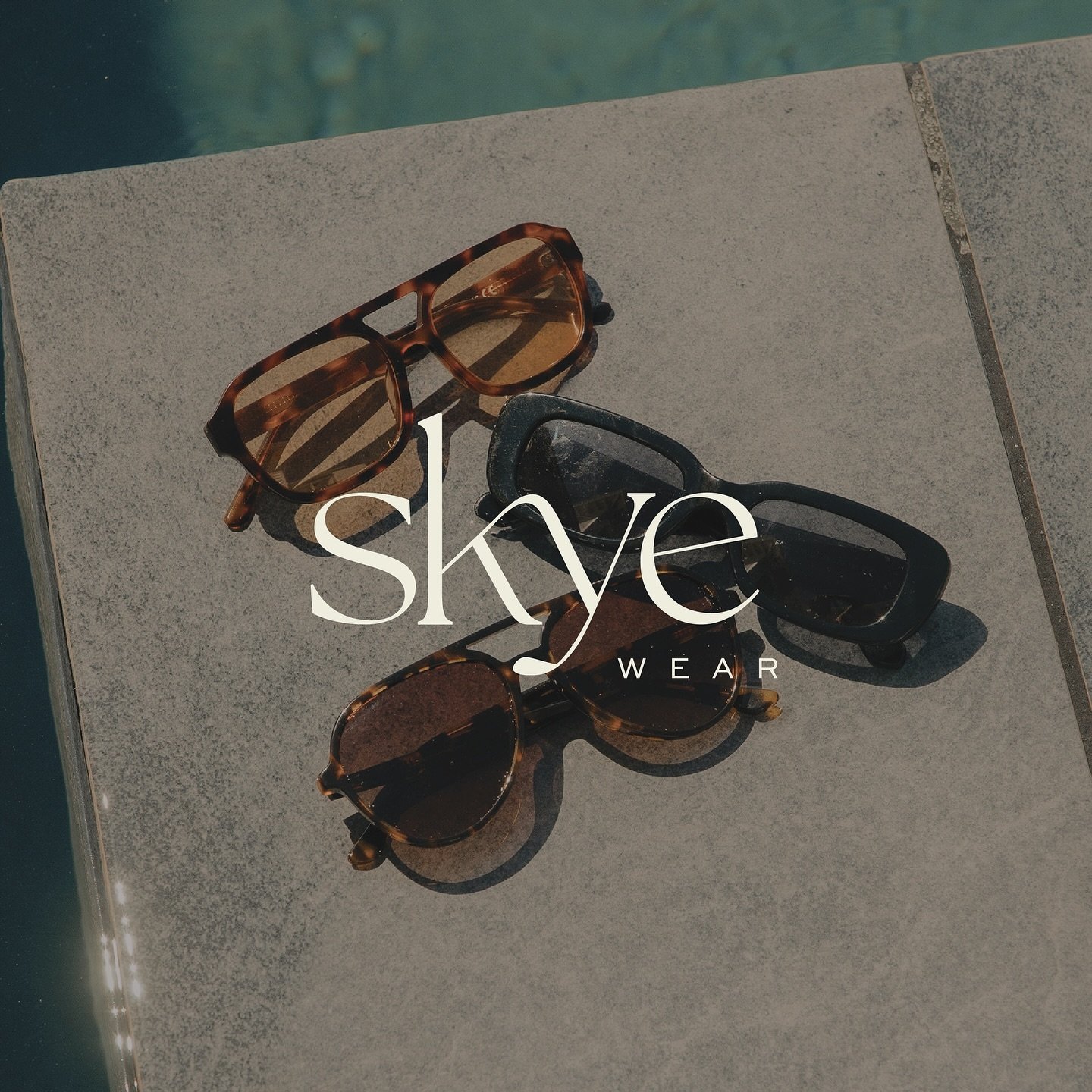 Kicking off the week with a fresh new brand! I have loved working with @shopskyewear on their branding and website&hellip; launching so soon! 🤩🕶️
Skye Wear carries the cutest sunglasses that are not only stylish but amazing quality. The goal for th