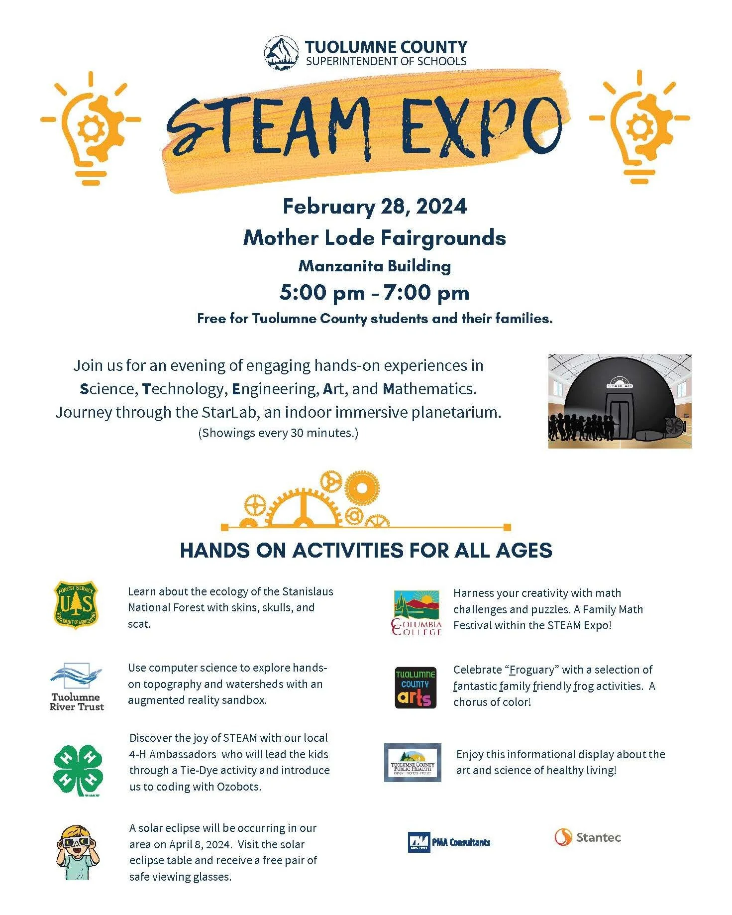 Meet our team and the Tuolumne County Solid Waste Division team at the STEAM Expo tonight! 🎉 Stop by to learn about recycling and waste management in Tuolumne County and get more details about our upcoming Clean-Up event. ♻
