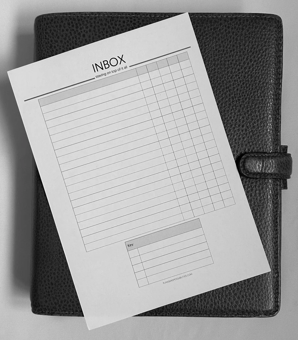 Free Planners — Plans & Possibilities