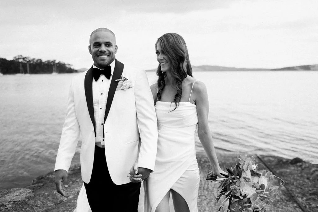 KRISTIN + JAMES. PEPPERMINT BAY WEDDING, TASMANIA