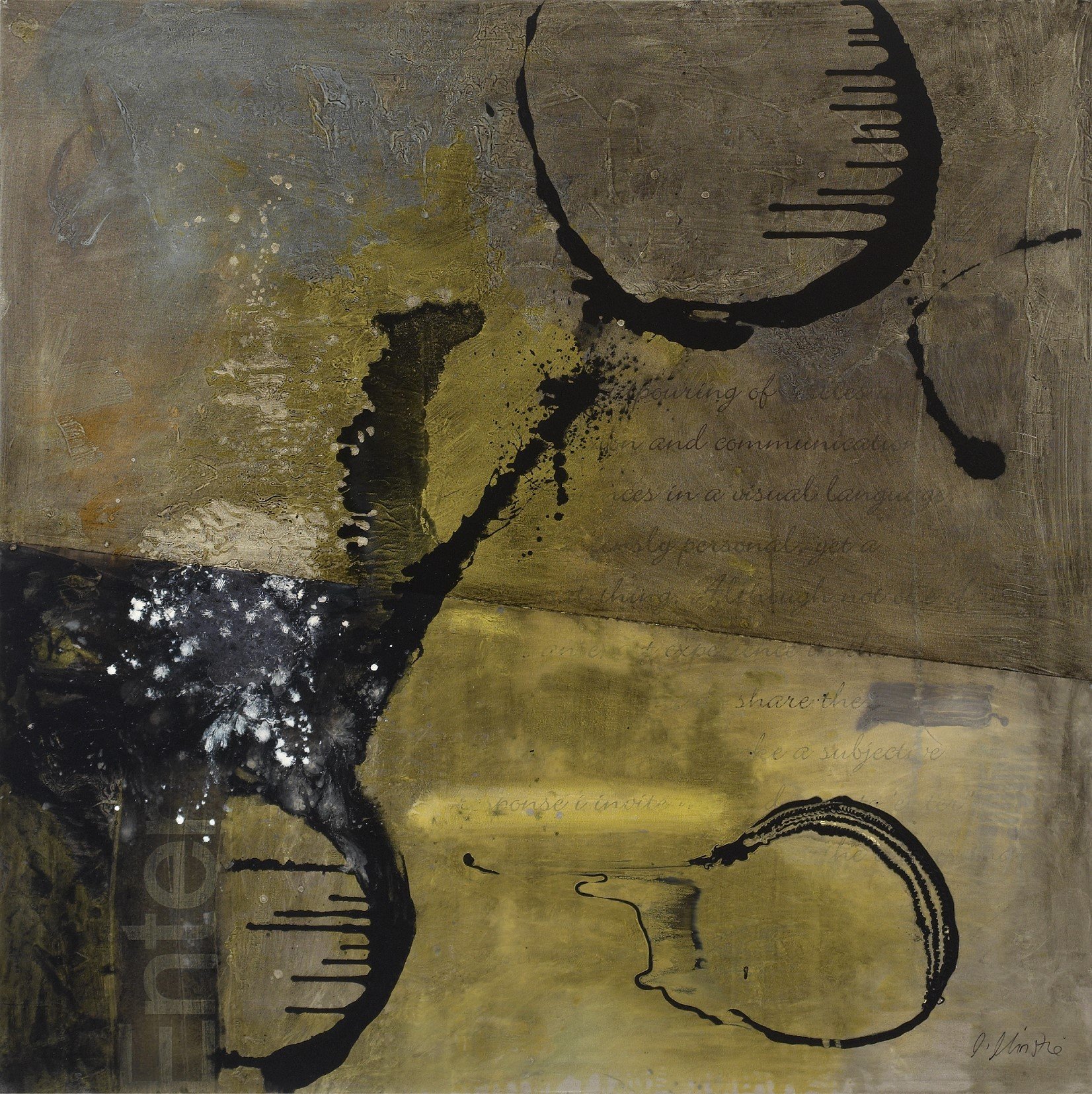 Caroline Christie-Coxon. I Invite. Mixed Media On Canvas. 160x 160cm. 2006.jpg