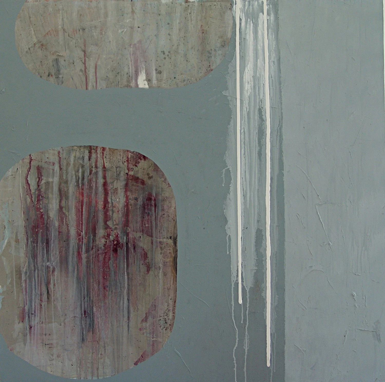 Caroline Christie-Coxon. Serenade. Mixed media on canvas. 120x120cm. 2005.jpg