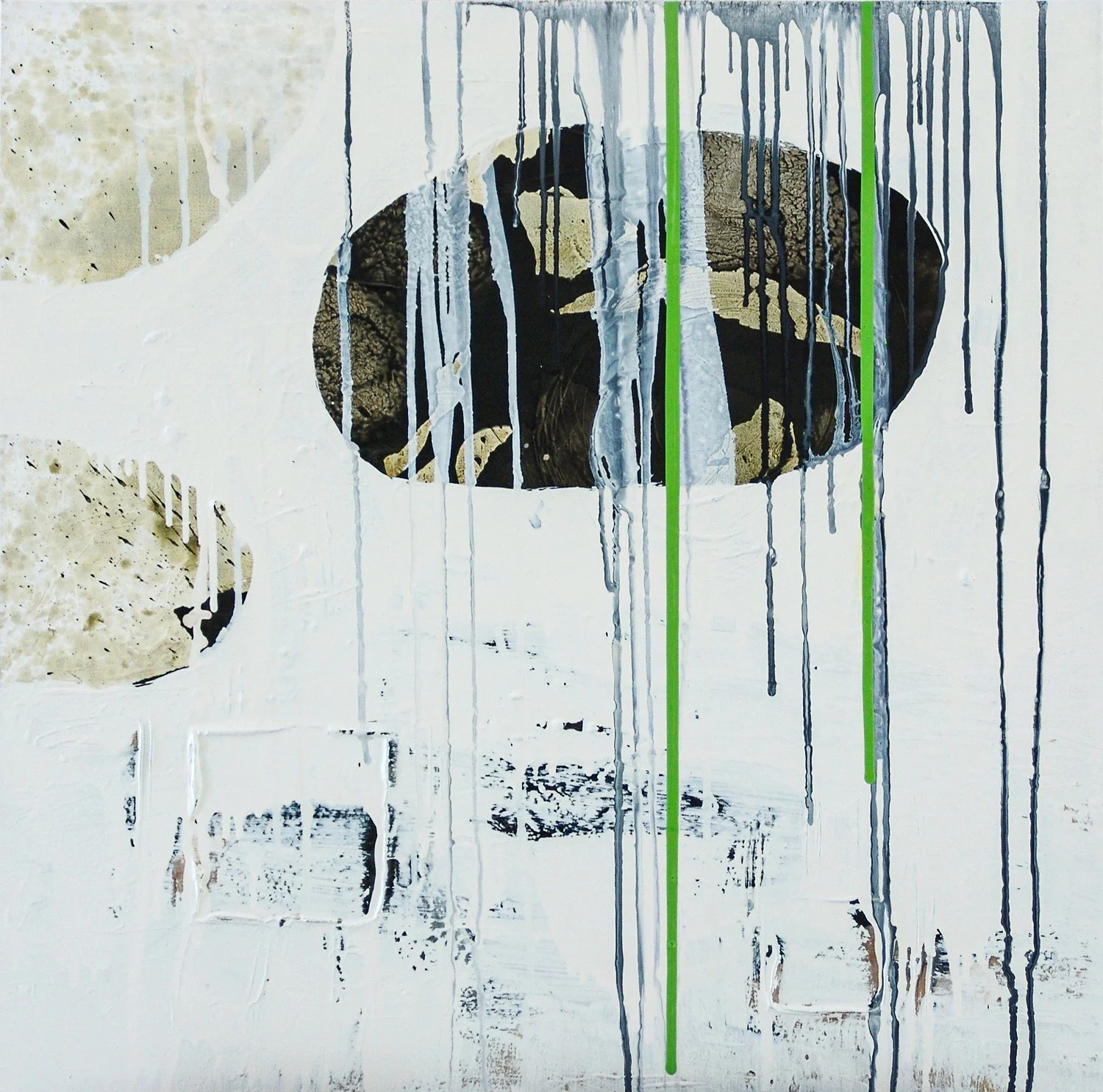 Caroline Christie-Coxon. Delicious Envy. Oil on canvas. 110x110cm. 2005.jpg