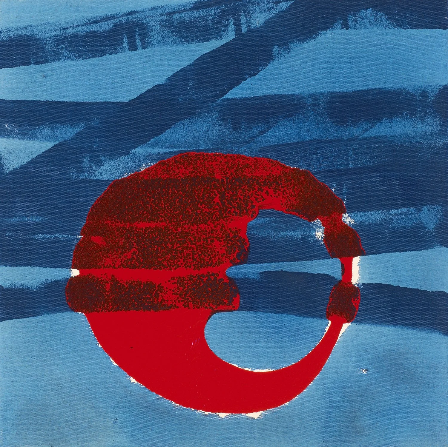 Caroline Christie-Coxon. Underwater Love . Oil on canvas. 45x45cm. 2006.jpg