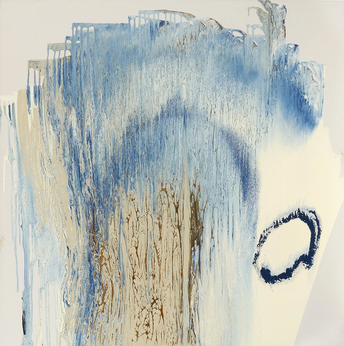 Caroline Christie-Coxon. To Make an Unforgettable Friend. Mixed Media on canvas. 110x110cm. 2006.jpg