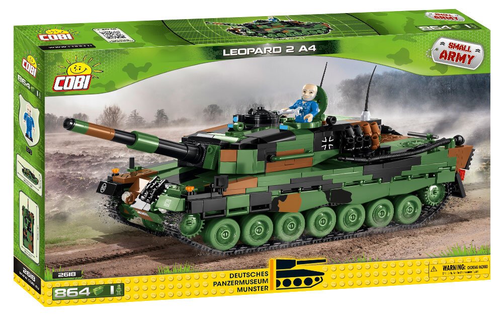 COBI Leopard 2 A4 Tank | COBI Army COBI | COBI Tank — buildCOBI.com Cobi Building Sets