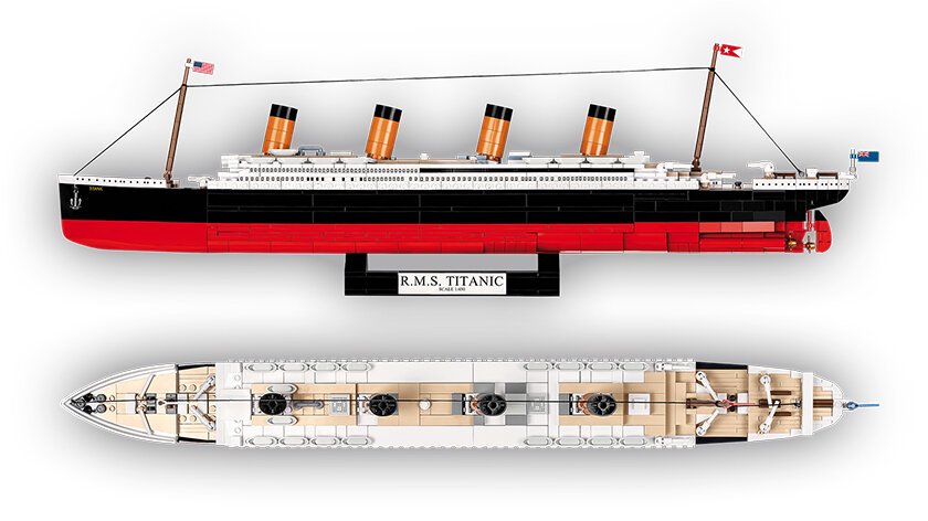 COBI EXECUTIVE EDITION . Titanic Ocean Liner: Set #1928 —   Cobi Building Sets