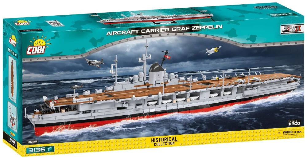 COBI Aircraft Carrier Graf Zeppelin | COBI Ship — buildCOBI.com 