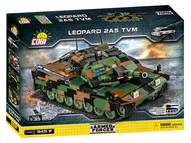 COBI Leopard 2A5 TVM | COBI Historical Collection | COBI Tank buildCOBI.com Building Sets