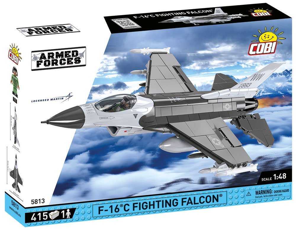 COBI F-16C Fighting Falcon Jet | Historical Collection — buildCOBI.com Cobi Building Sets